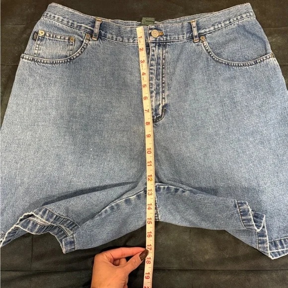 🔥Ralph Lauren Women’s Blue Jean Shorts Sz 16W EUC🔥 - Picture 3 of 6